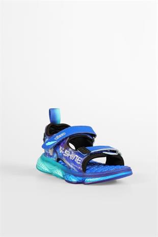 Vicco Felipe Saks Mavi Çocuk Sandalet