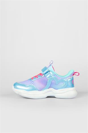Vicco Heart Mavi Çocuk Sneakers
