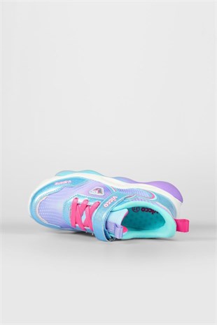 Vicco Heart Mavi Çocuk Sneakers