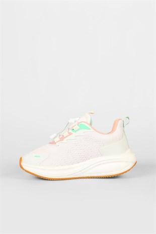 Vicco Knit Beyaz Çocuk Sneakers