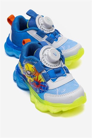 Vicco Kripton Saks Mavi Çocuk Sneakers