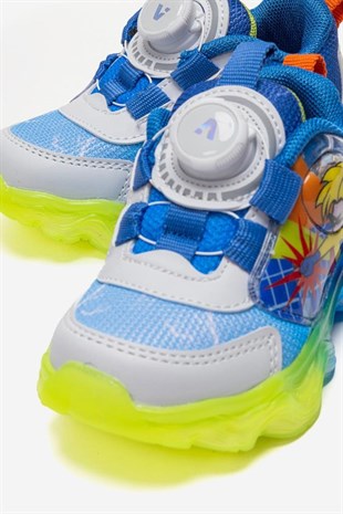Vicco Kripton Saks Mavi Çocuk Sneakers