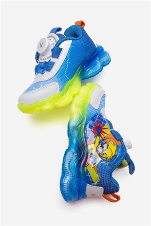 Vicco Kripton Saks Mavi Çocuk Sneakers