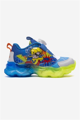 Vicco Kripton Saks Mavi Çocuk Sneakers