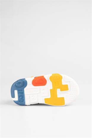 Vicco Number Beyaz Mavi Çocuk Sneakers