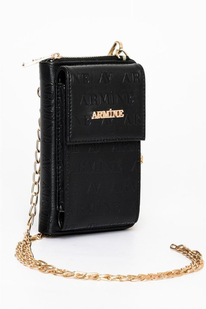 Armine 265 Cüzdan  Siyah Lazer Kadın Cüzdan