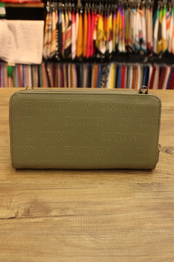 Armine 268  Haki Lazer Kadın Çanta