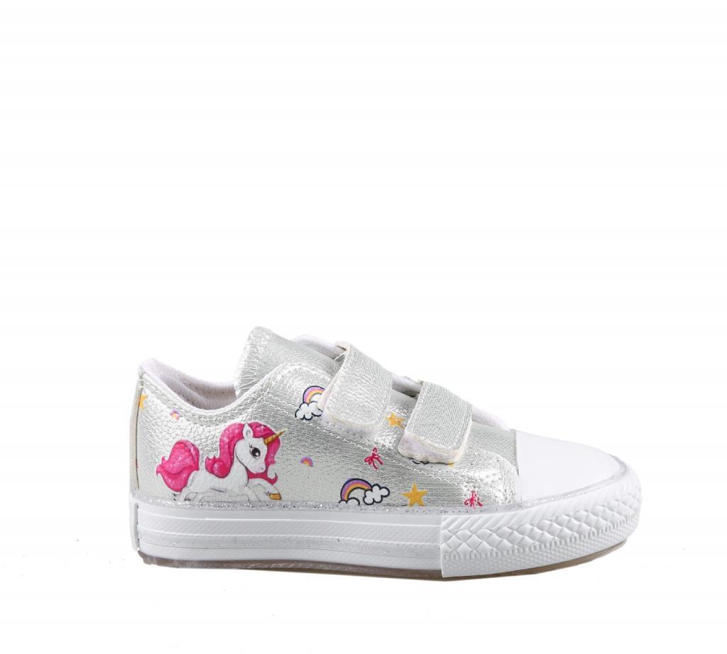Bücür Ortopedi 231-229 Işıklı Gümüş Çocuk Sneakers