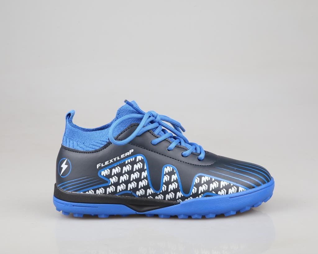 Cool Pele Çoraplı Saks Mavi Çocuk Halı Saha Ayakkabısı