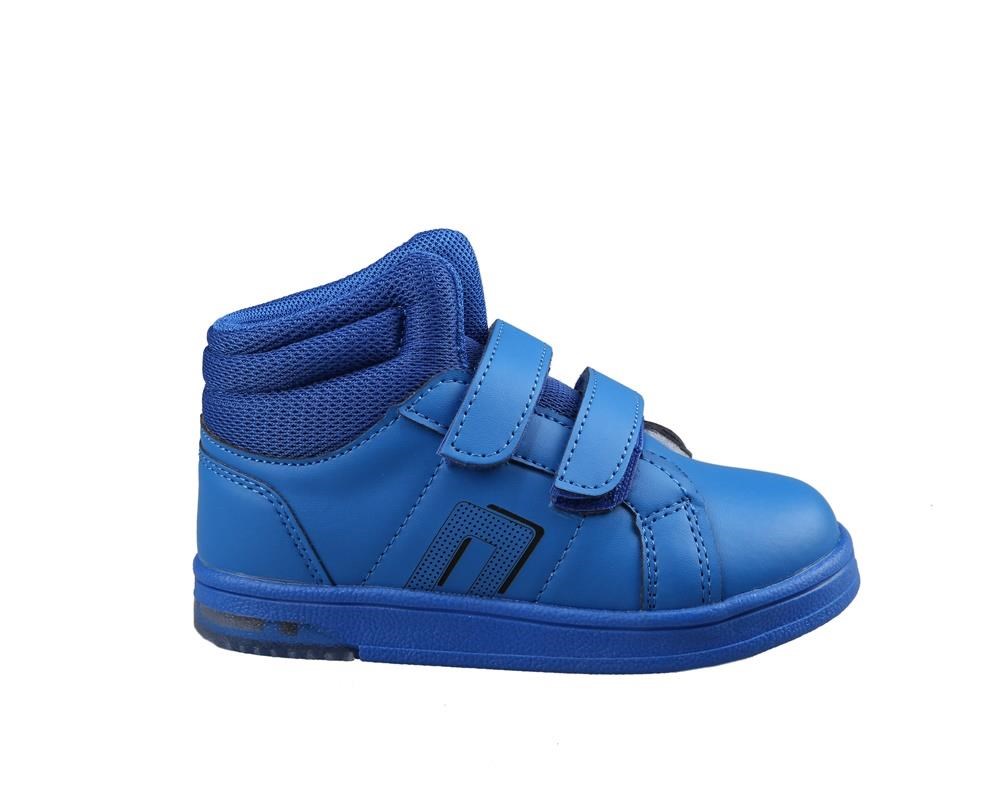 Cool Pepe Boğazlı Saks Mavi Çocuk Sneakers