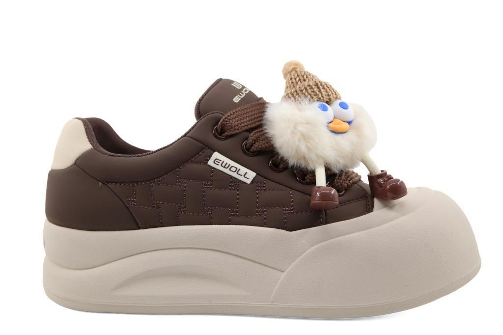 Ewoll 262-1153 Kahve Kadın Sneakers