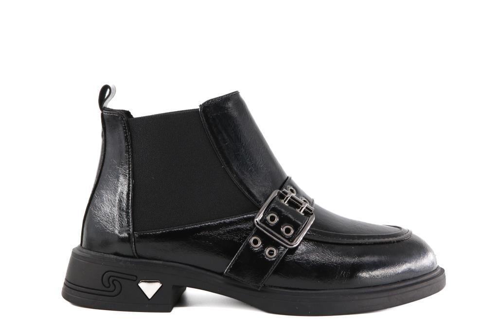 Feles 088-5016 Siyah Rugan Kadın Bot