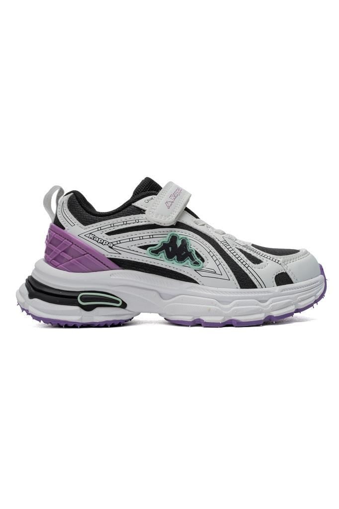 Kappa 4061 Siyah-Beyaz Çocuk Sneakers