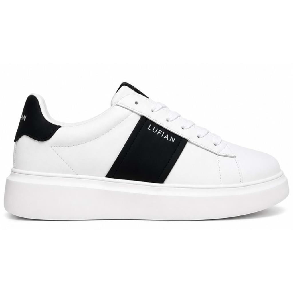 Lufian Luna Beyaz-Siyah Unisex Sneakers