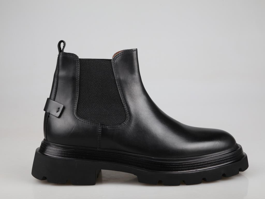 MARCOMEN 20216 Hakiki Deri Siyah Erkek Bot