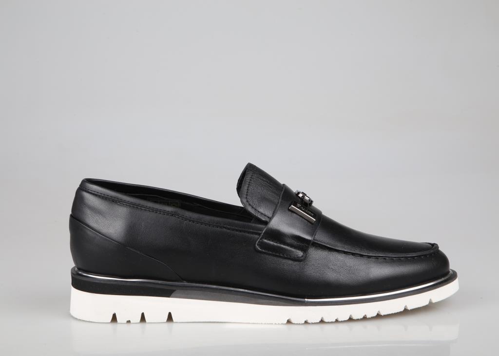 MARCOMEN 21140 Hakiki Deri Siyah Erkek Günlük Ayakkabı