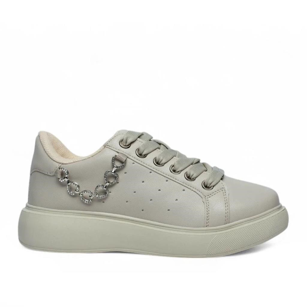 Marka Sesi 335 Bej Kadın Sneakers