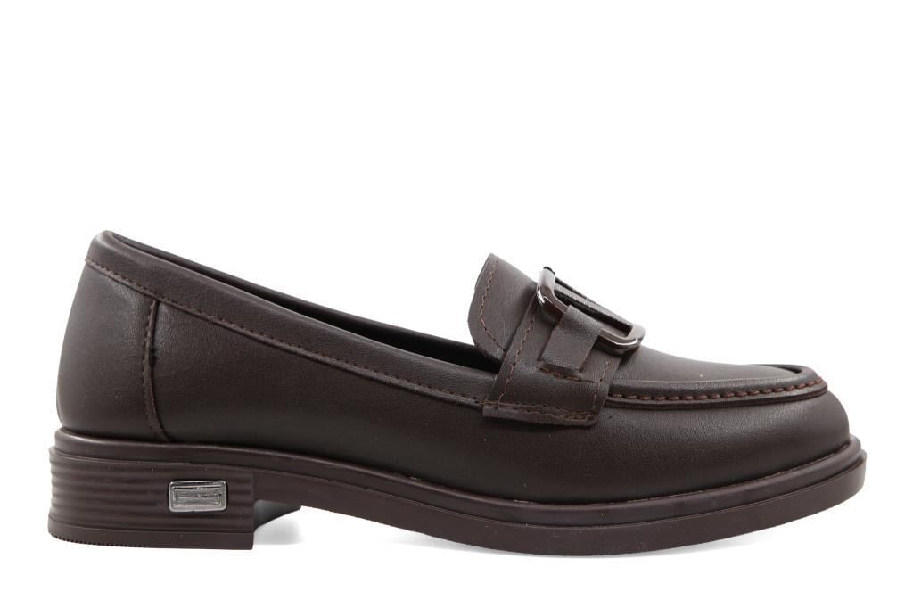Marka Sesi HS815 Loafer Kahve Kadın Babet