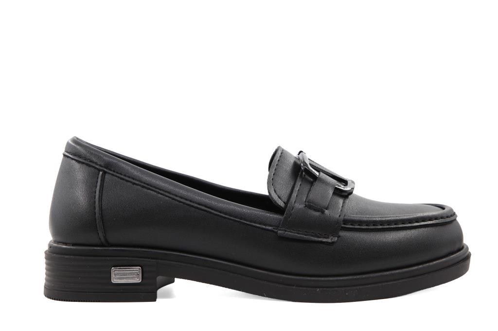 Marka Sesi HS815 Loafer Siyah Kadın Babet