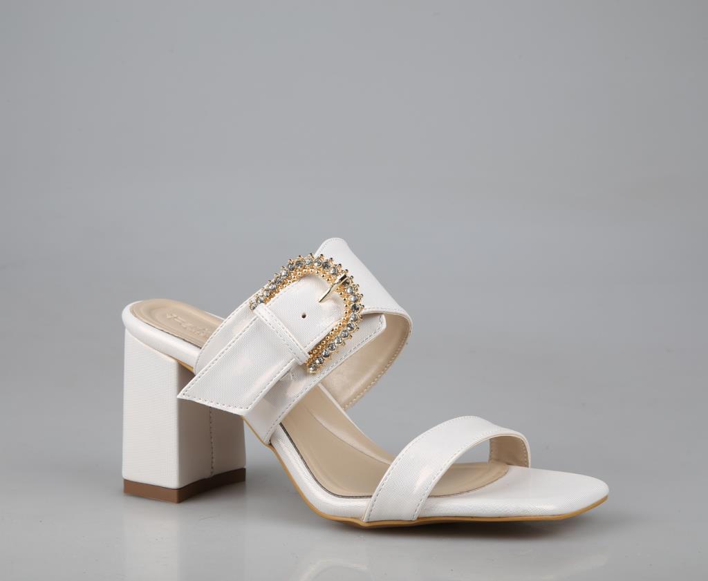 Miss Park Moda k6000 Topuklu Ten Rengi Kadın Terlik