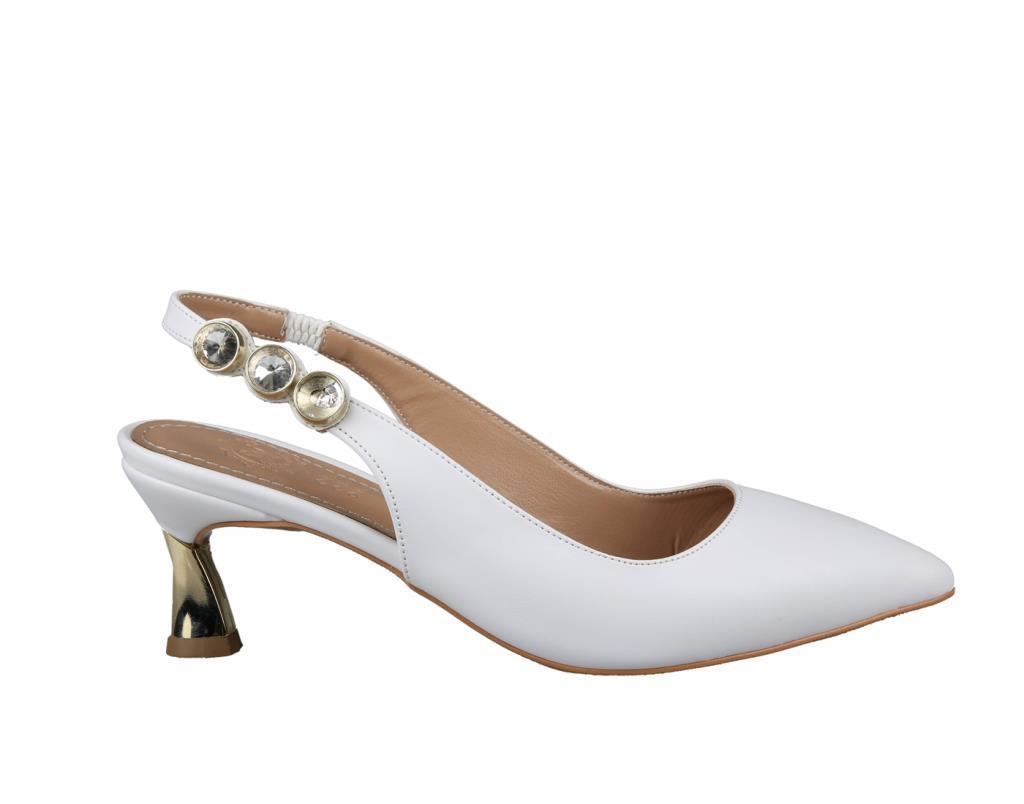 Miss Park Moda pm221 k802 Beyaz Kadın Stiletto