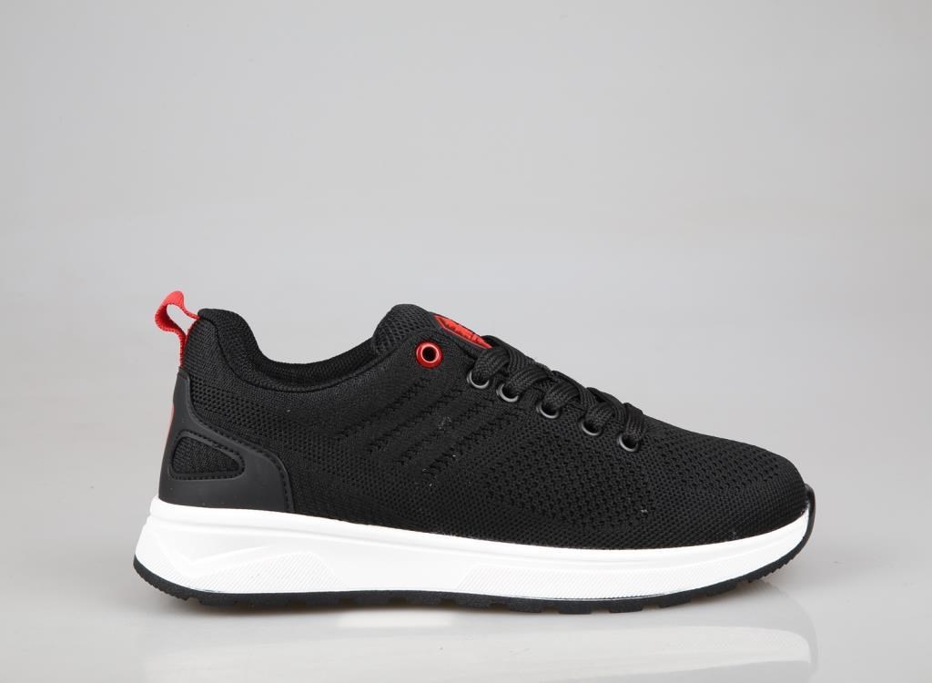 MP 251-2303 Siyah-Kırmızı Erkek Sneakers