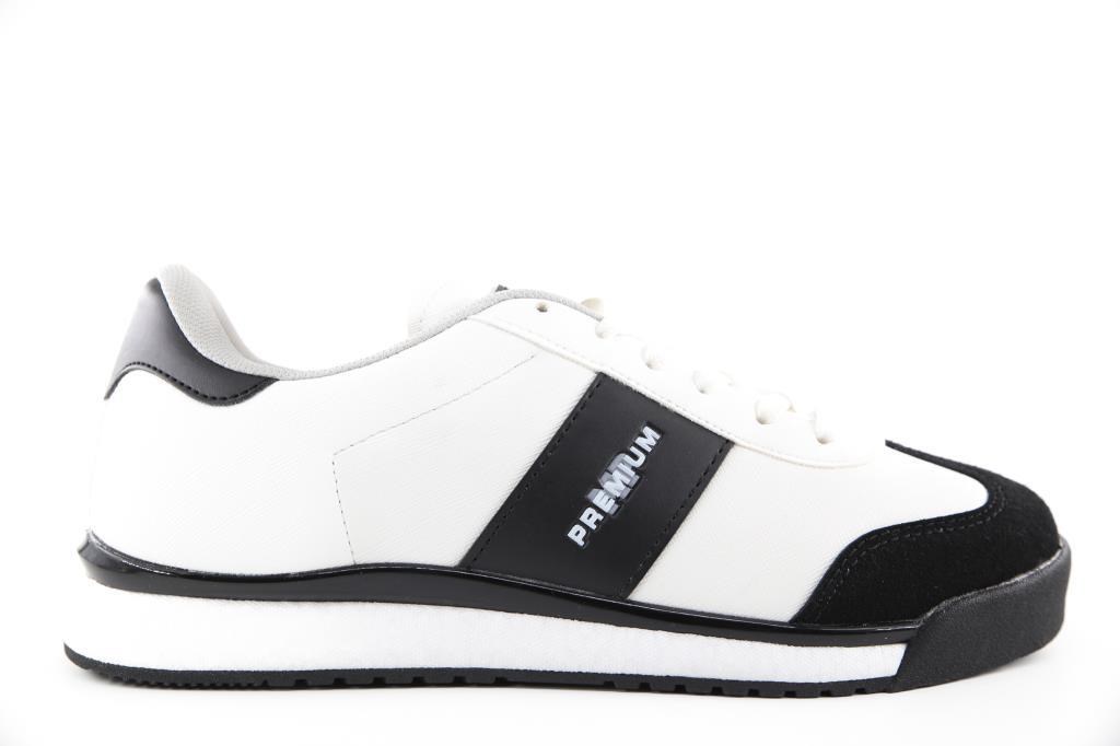 MP 252-6103 Beyaz-Siyah Erkek Sneakers
