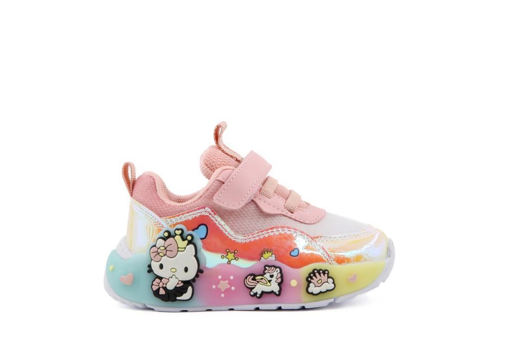 Pepino 2184 Beyaz Pudra Çocuk Sneakers