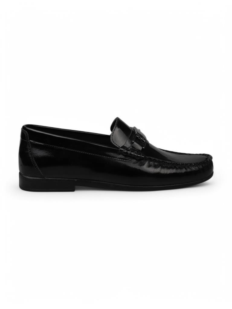 Pierre Cardin 25109 Hakiki Deri Siyah Rugan Erkek Günlük Ayakkabı