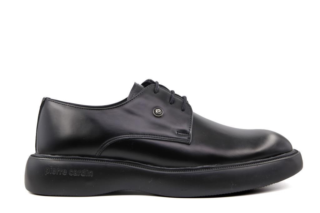 Pierre Cardin 70914 Hakiki Deri Siyah Erkek Günlük Ayakkabı