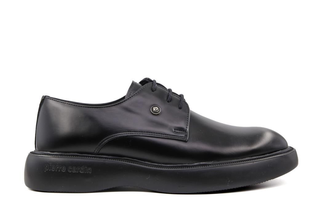 Pierre Cardin 70914 Hakiki Deri Siyah Erkek Günlük Ayakkabı