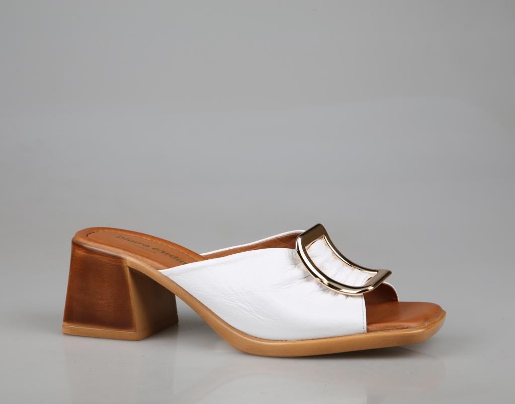 Pierre Cardin pc-54629 Beyaz Kadın Topuklu Ayakkabı