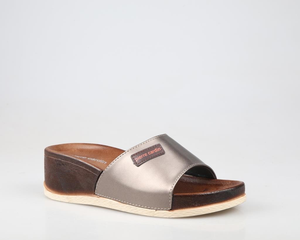 Pierre Cardin Pc-7030 Ortopedik Platin Kadın Terlik
