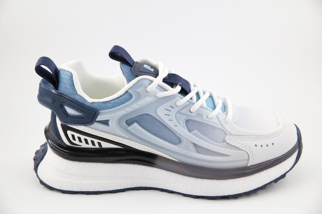 Pierre Cardin PCI-10106 Beyaz Mavi Unisex Sneakers