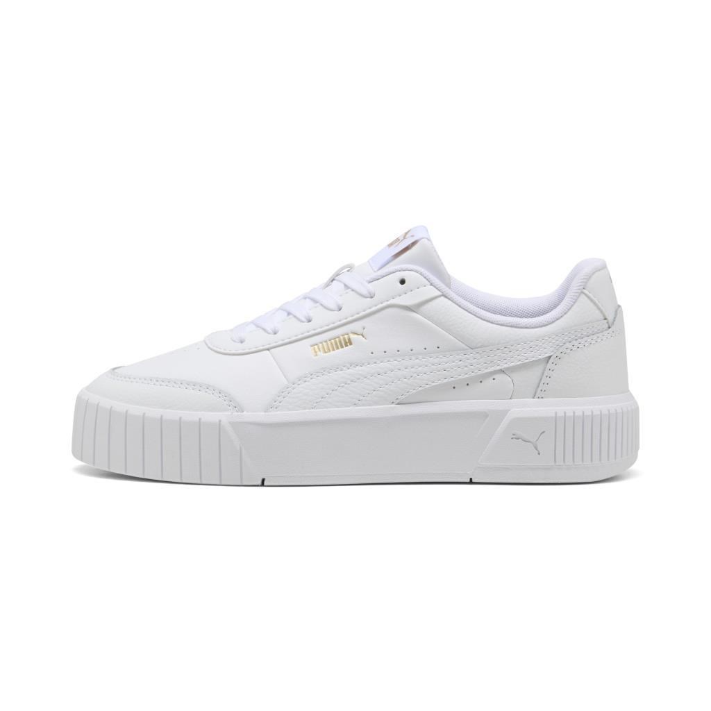 Puma Carina Mia 402637 06 Beyaz Gold Unisex Sneakers