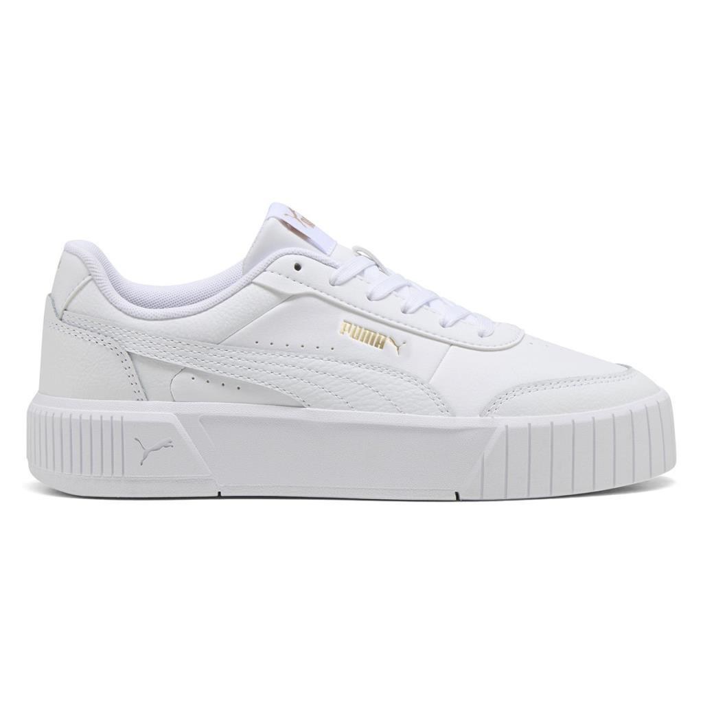 Puma Carina Mia 40263706 Beyaz Gold Unisex Sneakers