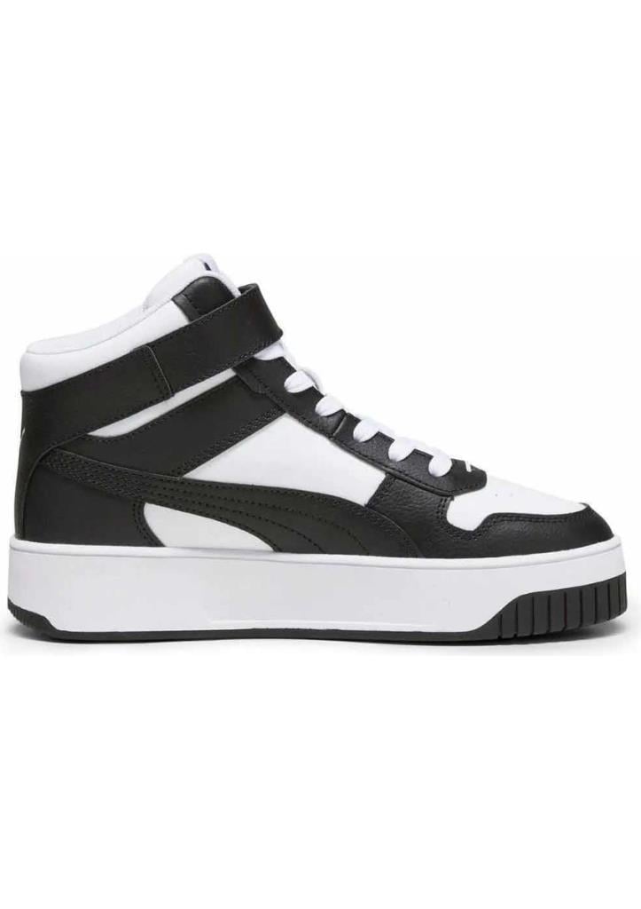 Puma Carina Street Mid 392337 03 Beyaz-Siyah Unisex Sneakers
