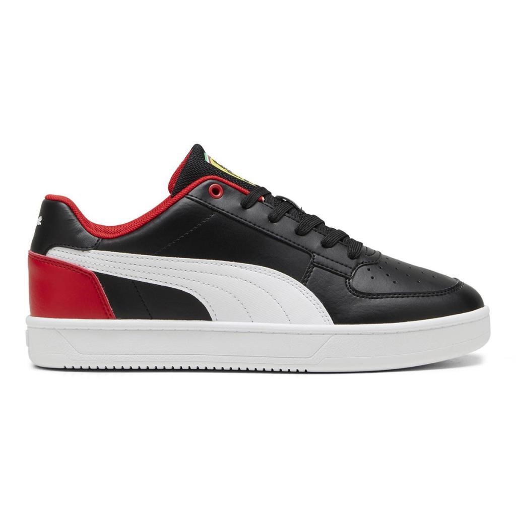 Puma Ferrari Caven 2.0 308159 04 Siyah-Beyaz Unisex Sneakers