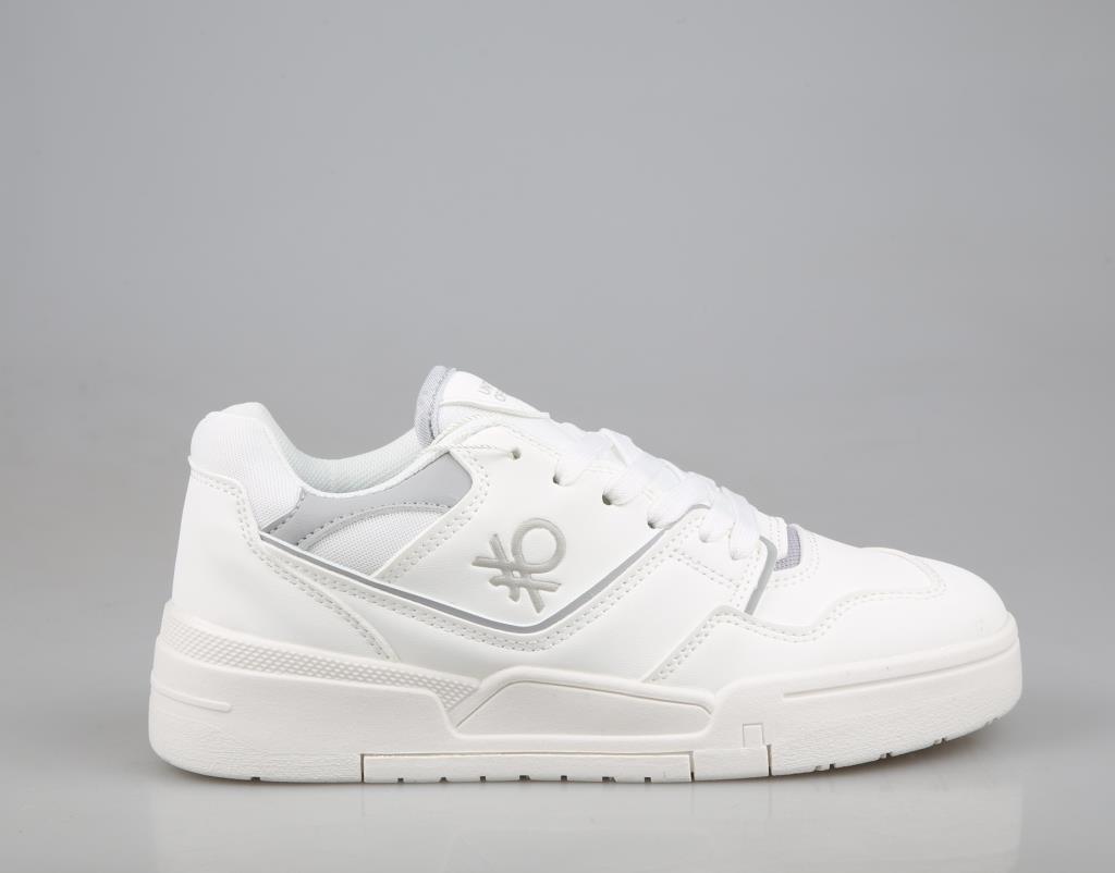 United Colors Of Benetton BNl-10081 Beyaz Gri Unisex Sneakers