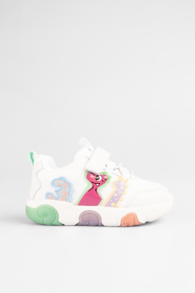 Vicco Number Beyaz Yeşil Çocuk Sneakers