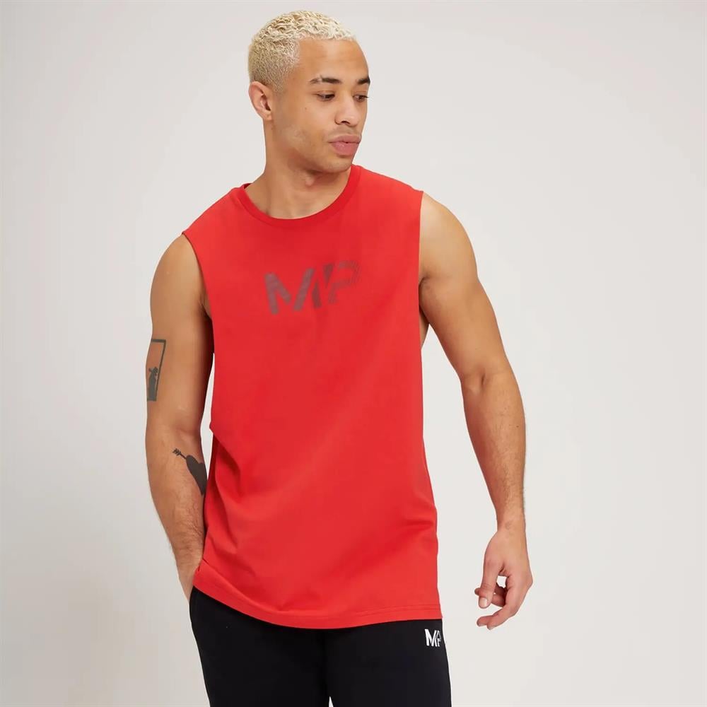 Açık Kol Mp  Fitness Atlet-Kırmızı