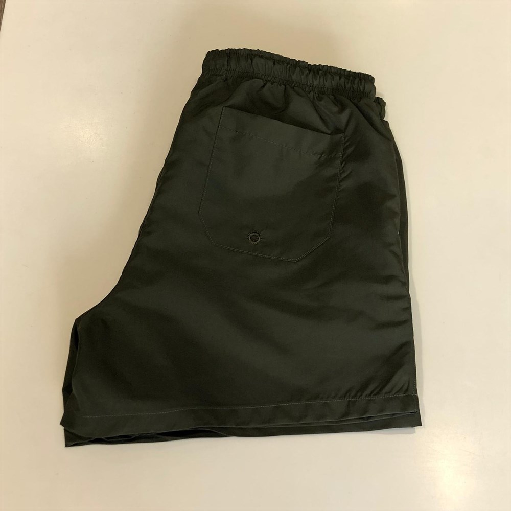 Basic Standart Slim  Deniz Şortu-Haki