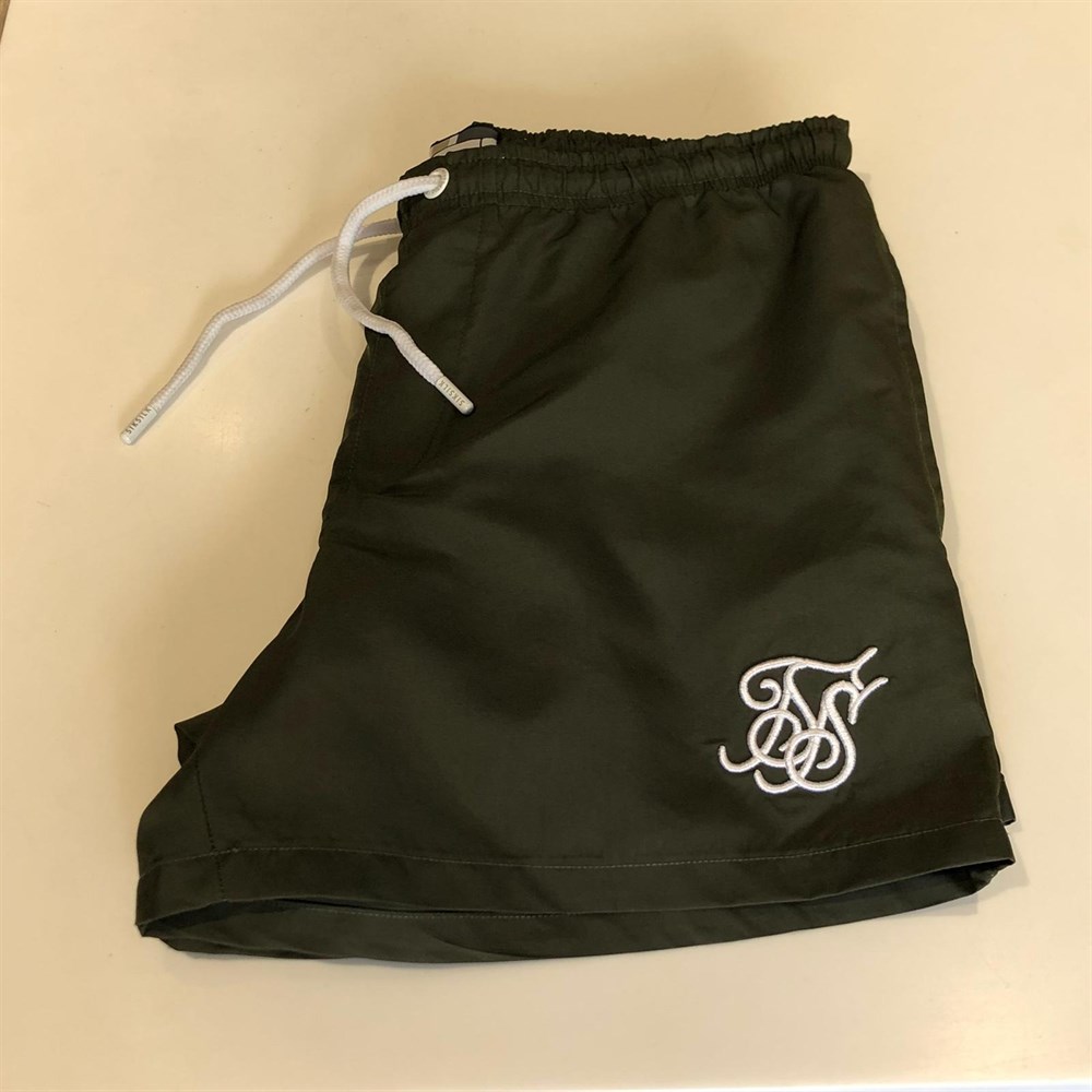 Basic Standart Slim  Deniz Şortu-Haki