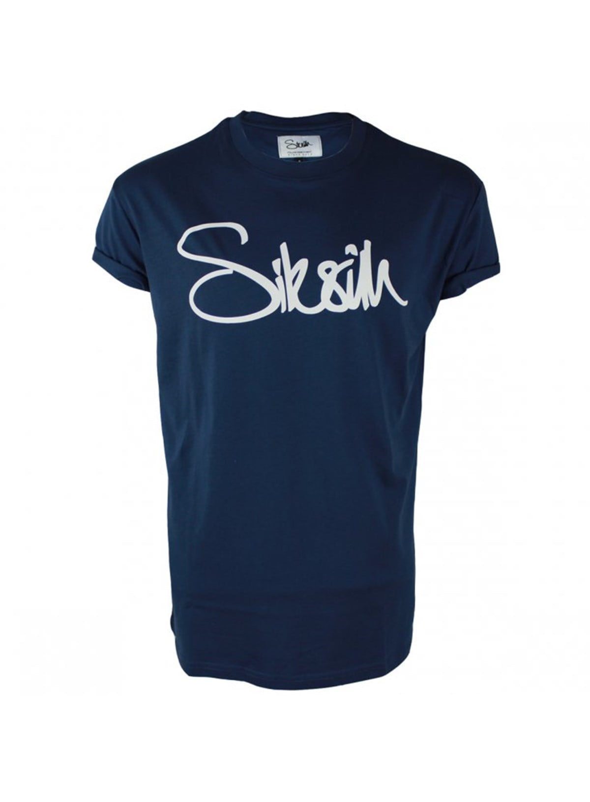 Elyazılı T Shirt-Lacivert