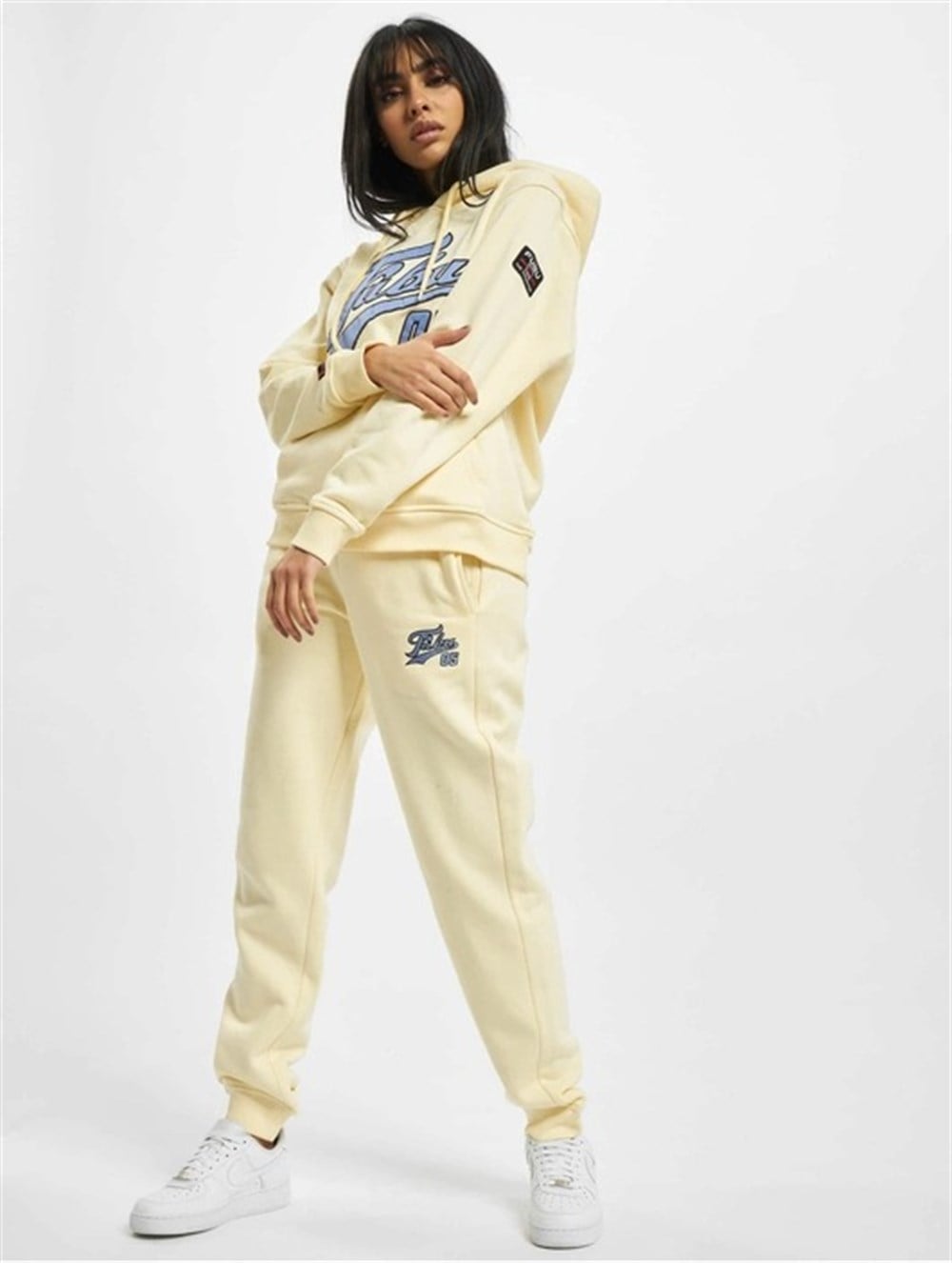 Fubu 05   Nakışlı EşofmanAltı Jogger-Sarı
