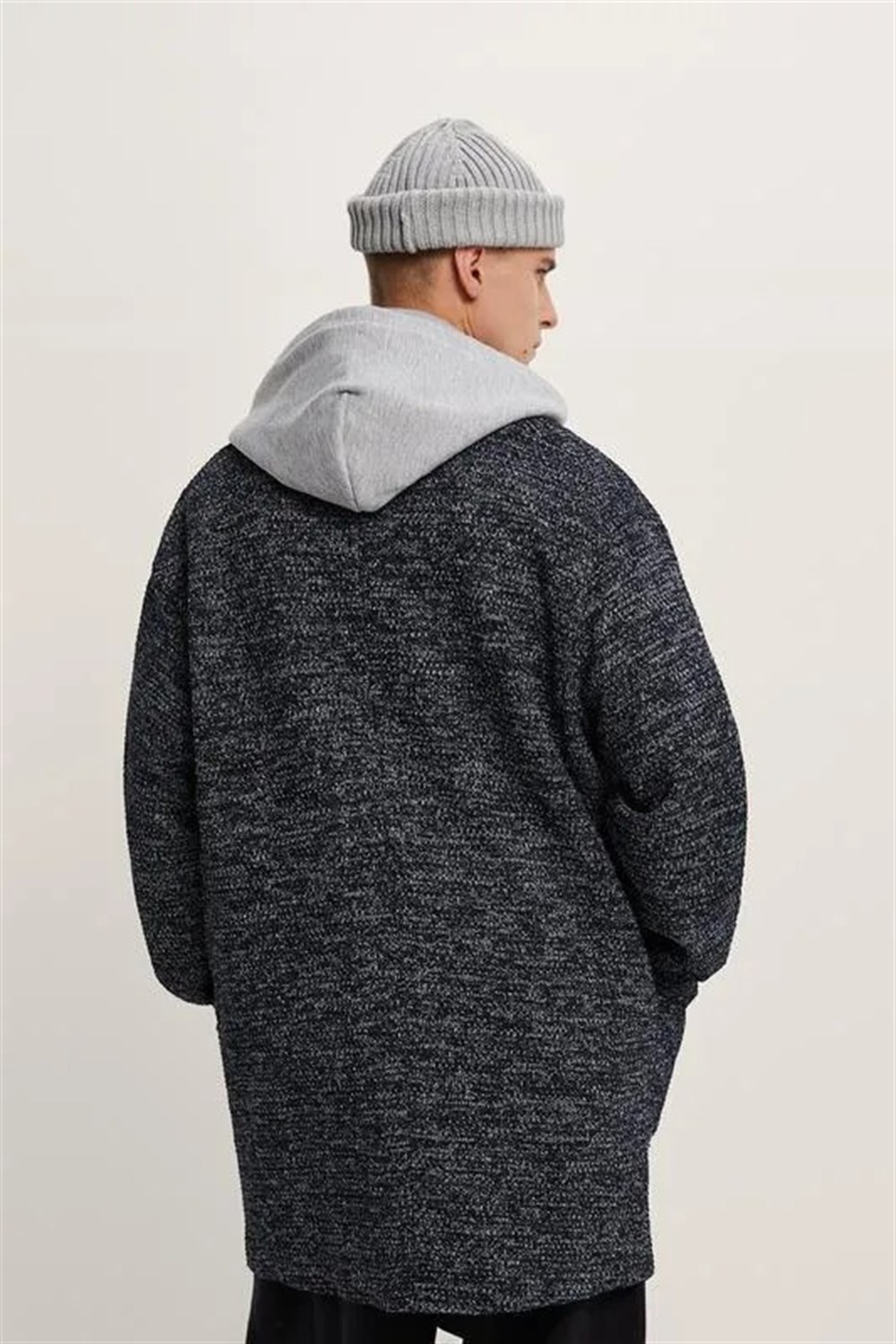 Long Hırka-Lacivert