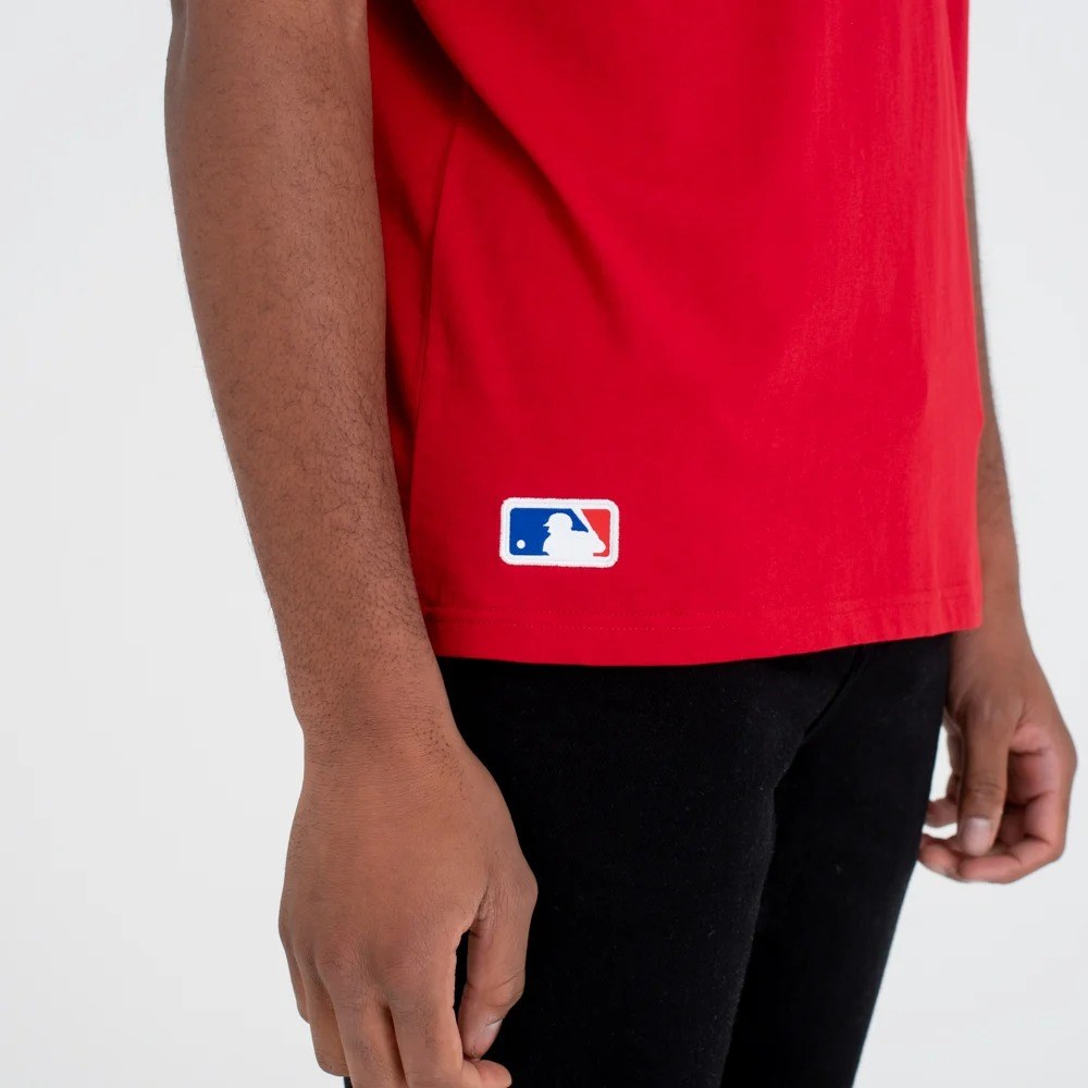 N Y Logo  T shirt-Kırmızı
