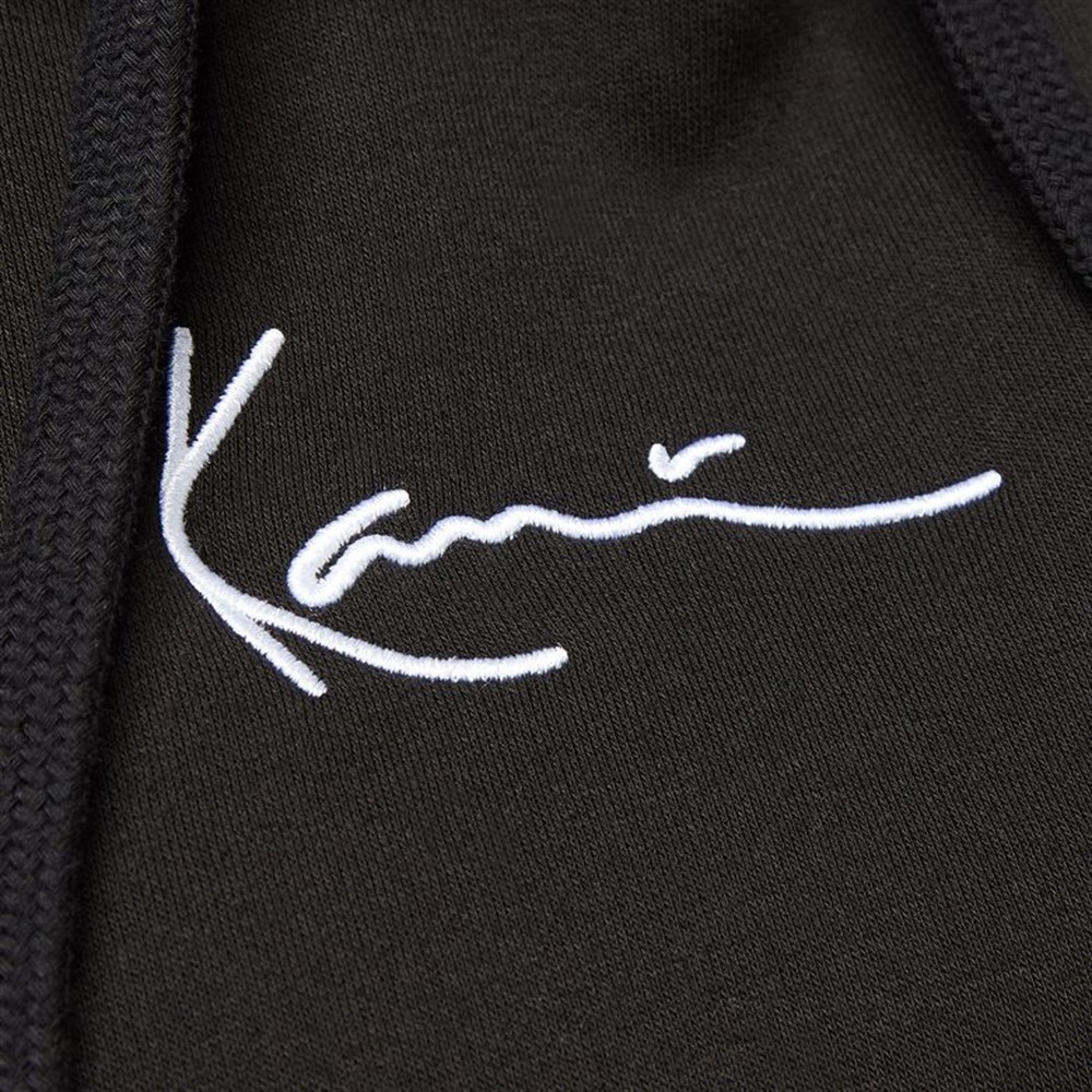 Oversize Kapişonlu Sweat-Siyah