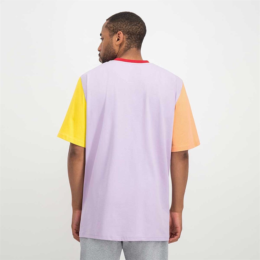 Oversize  Original Block T shirt-Lila