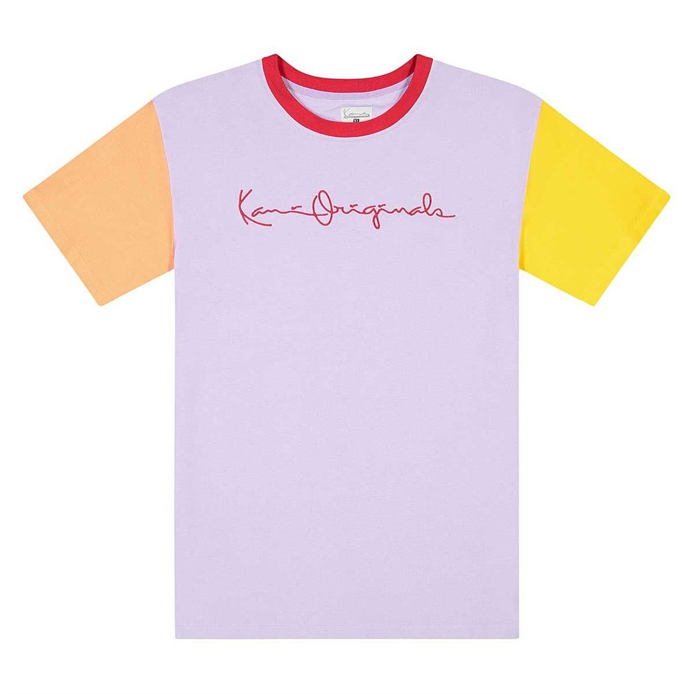 Oversize  Original Block T shirt-Lila